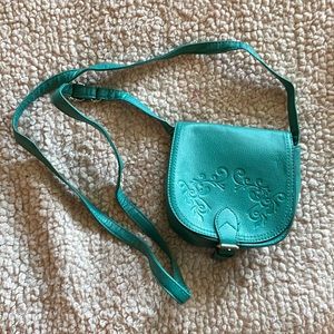 Forever 21 Teal Pleather Purse